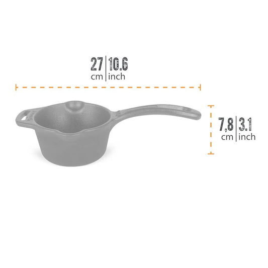 Cast Iron Sauce Pot