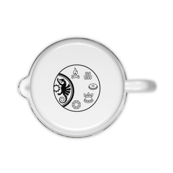 Petromax enamel milk pot 1.4L White