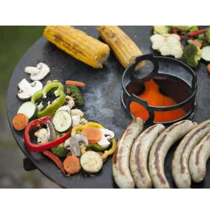 Grill plate for plancha grills