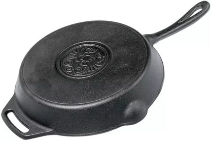 Cast iron pan with handle