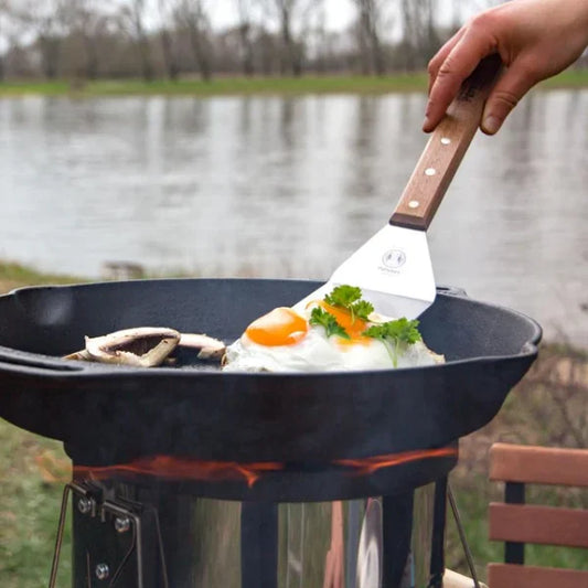 Stainless steel spatula