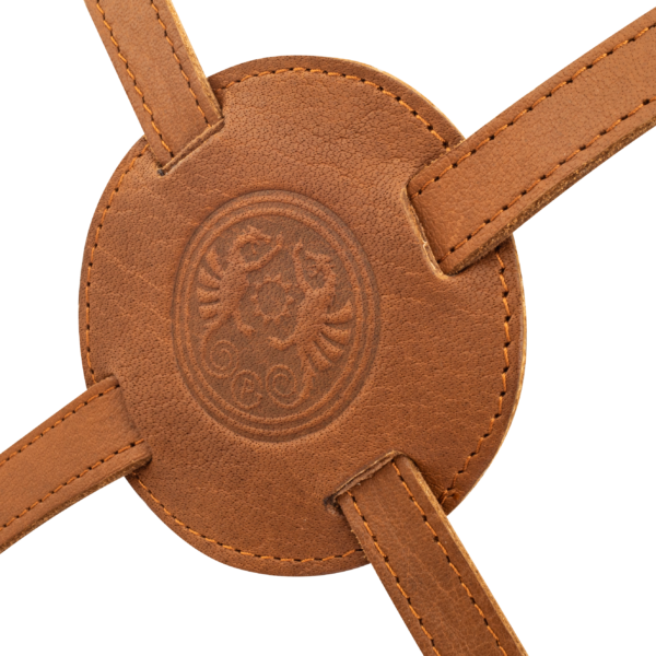 Buffalo Leather Apron with cross back straps