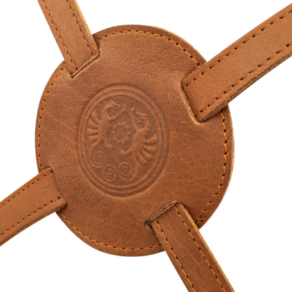 Buffalo Leather Apron with cross back straps