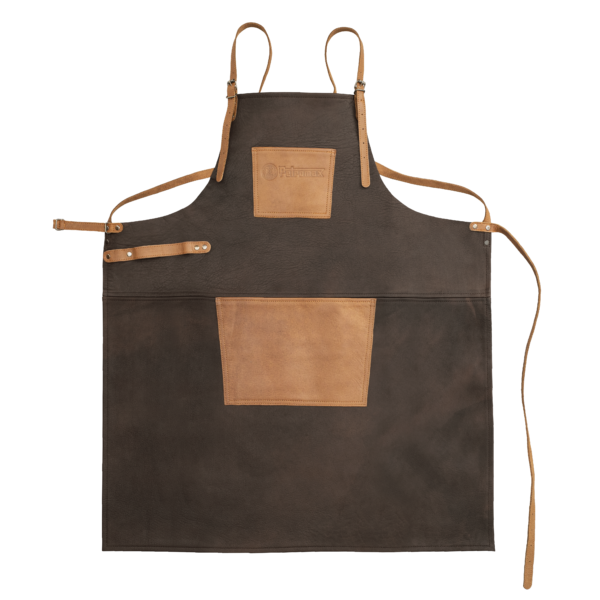 Buffalo Leather Apron with cross back straps