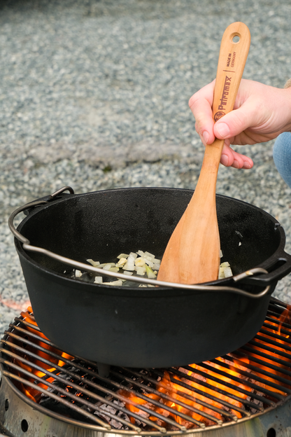 Wooden spatula with branding