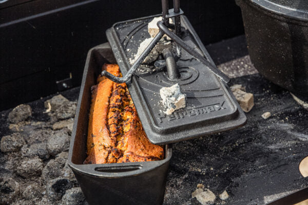 Cast Iron Loaf Pan with Lid