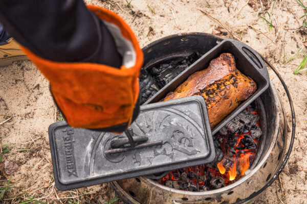 Cast Iron Loaf Pan with Lid