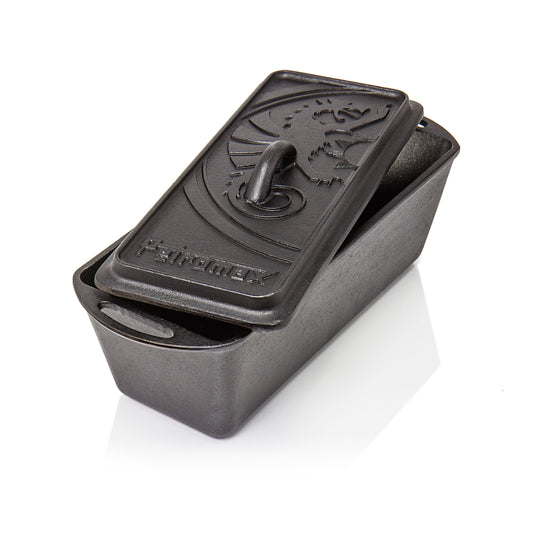 Cast Iron Loaf Pan with Lid