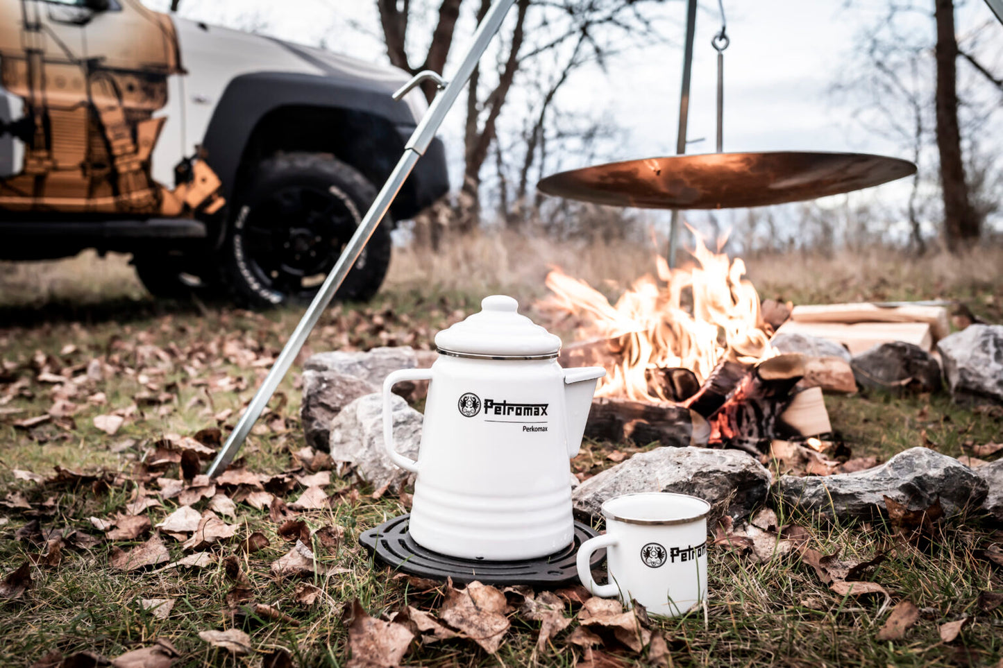 Tea and Coffee Percolator "Perkomax" (White)