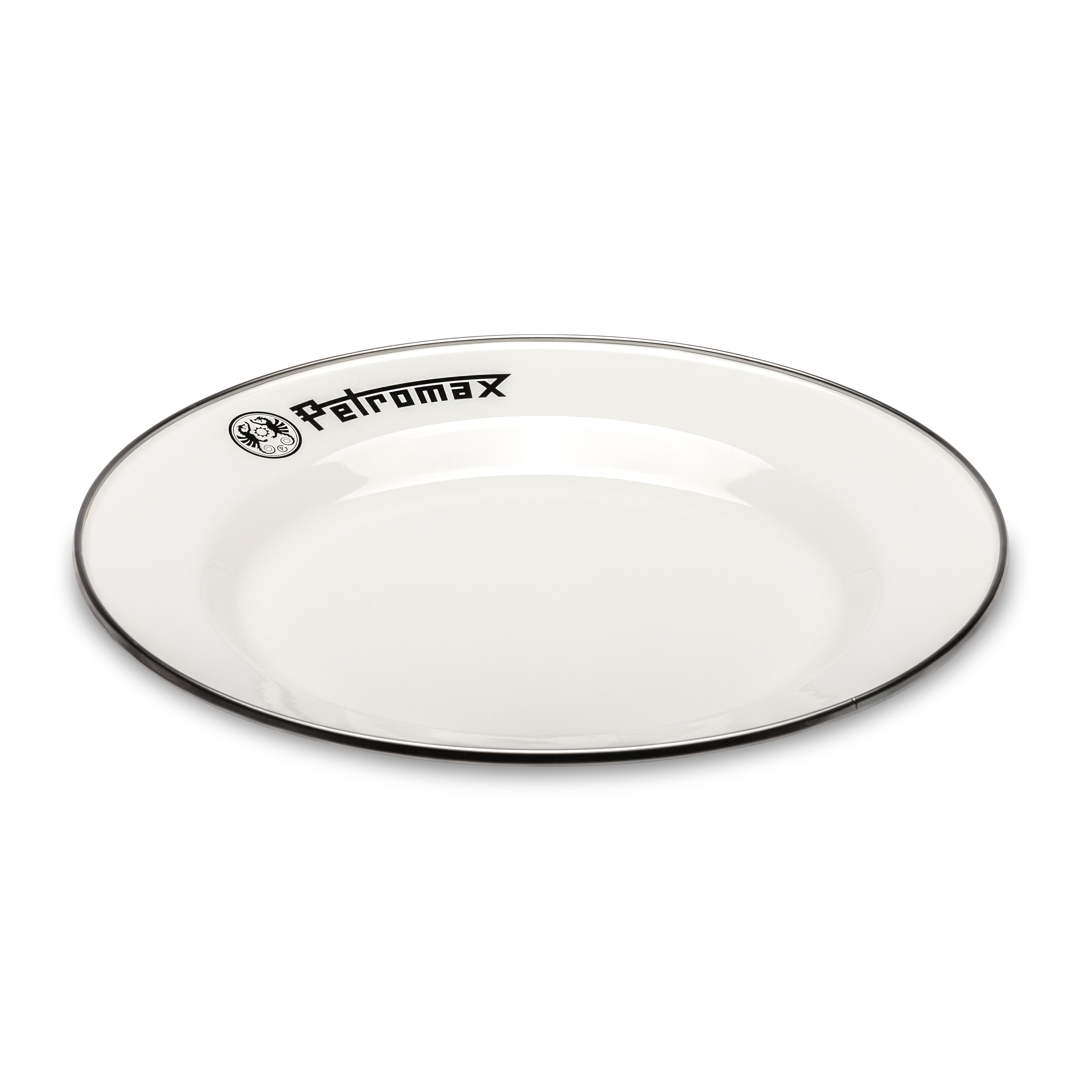 Petromax Enamel Plates white 2 pieces (26 cm) – Voodoo Que